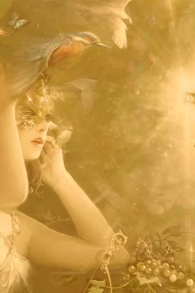 Птицы счастья обои