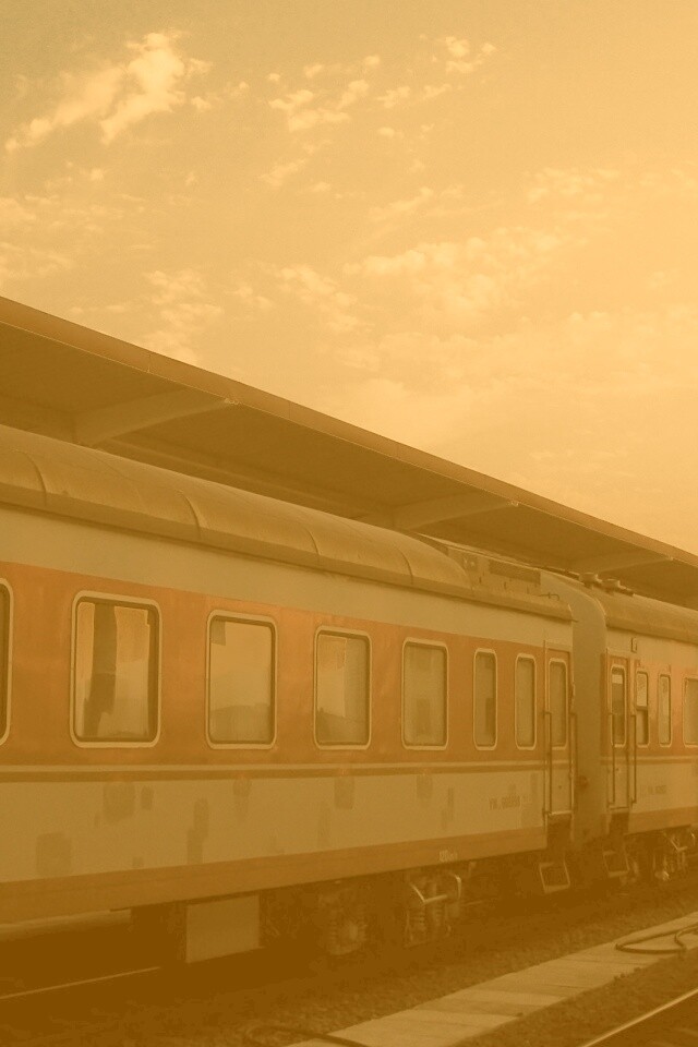 Пассажирский состав обои