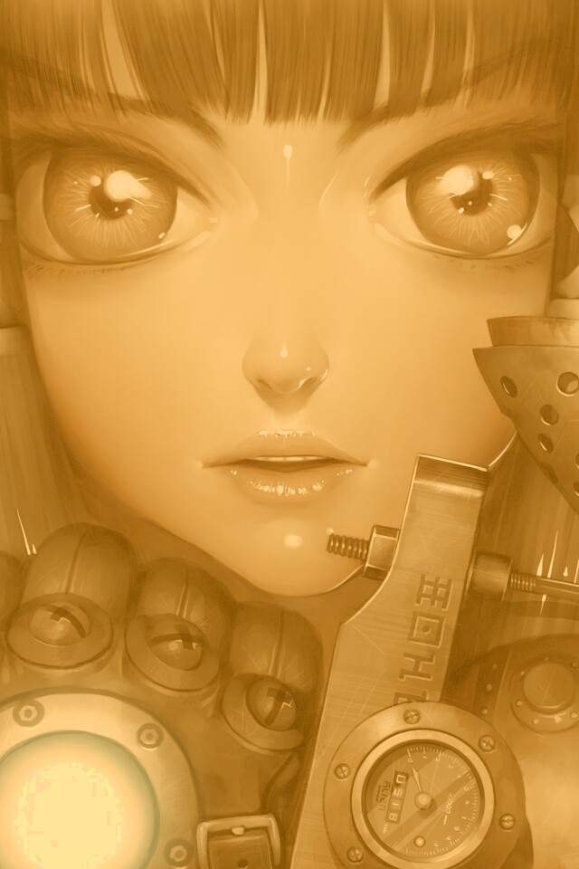 Технологичная лоли обои