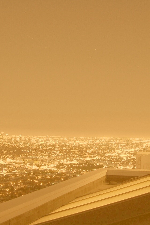 Вид на город обои