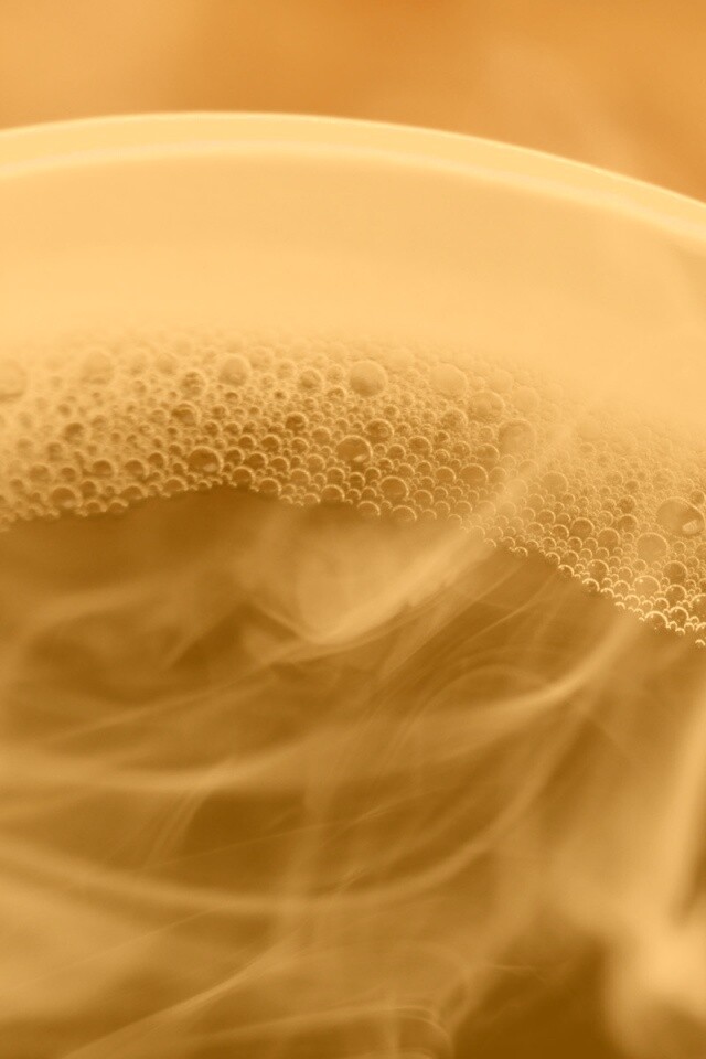 Горячий кофе обои