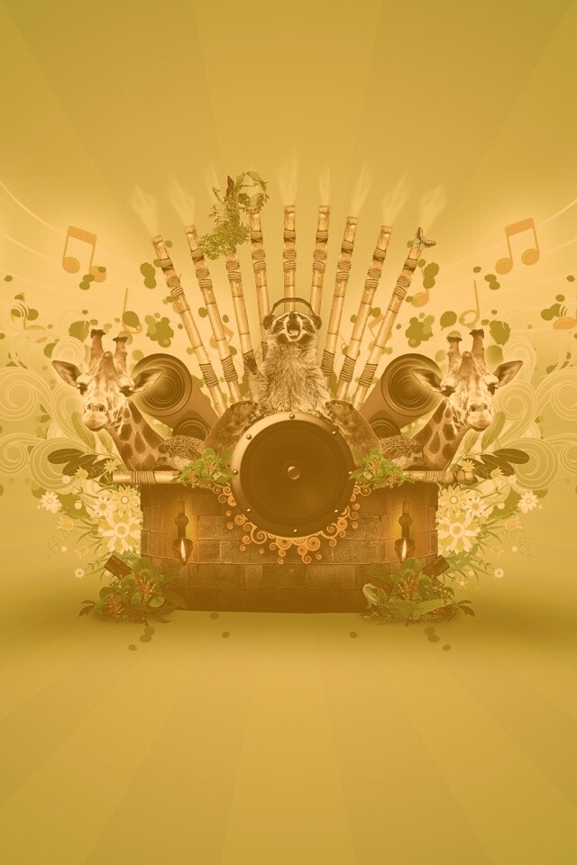 Музыка джунглей обои