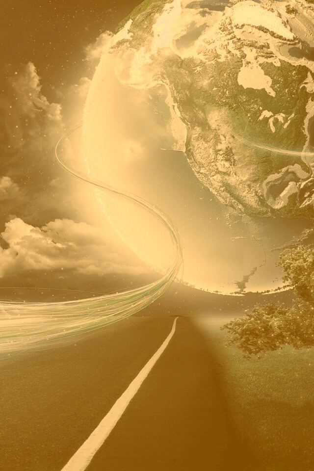 Полет с земли обои