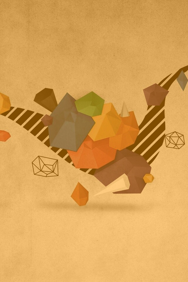 Полет абстрактной фантазии обои