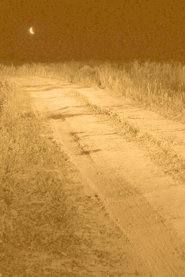 Ночная дорога обои