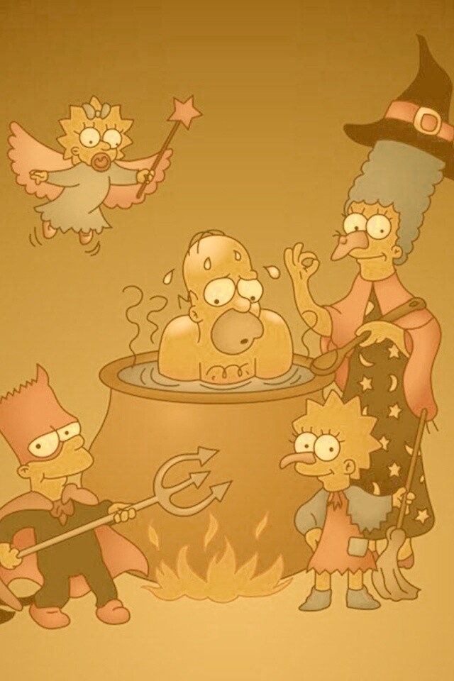 Шабаш Симпсонов обои