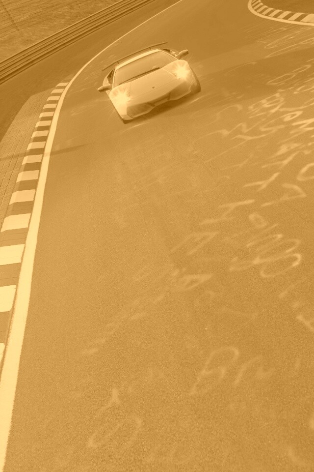 Lamborghini на треке в Grand Turismo 5 обои