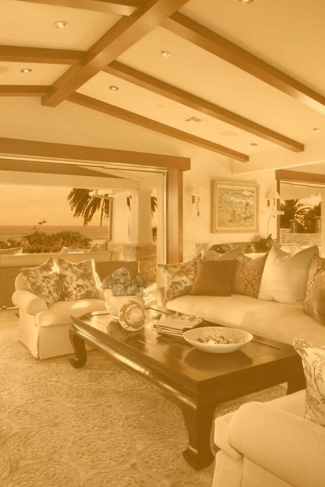 Уютная гостиная обои