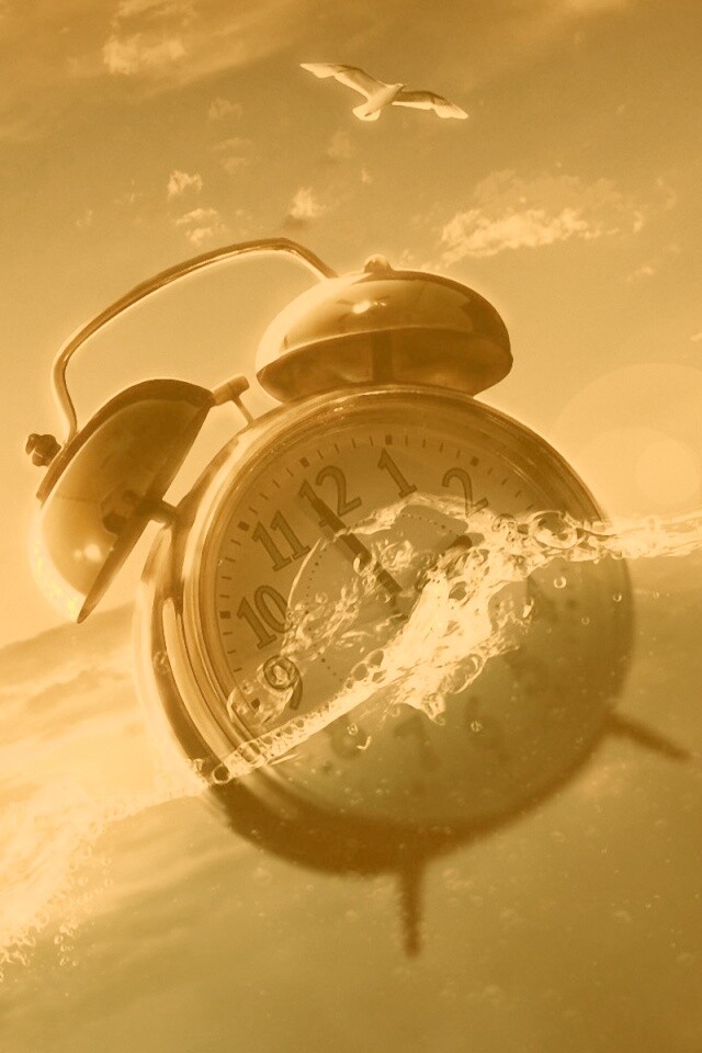 Уплывающее время обои