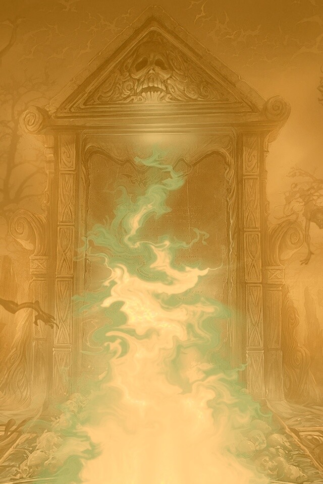 Демонические врата обои