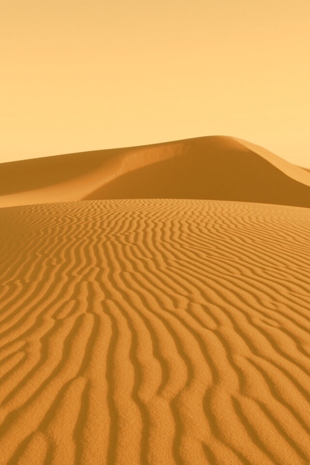 Красные барханы пустыни обои