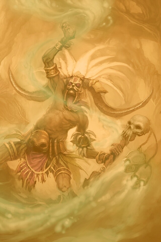 Шаман из Diablo 3 обои