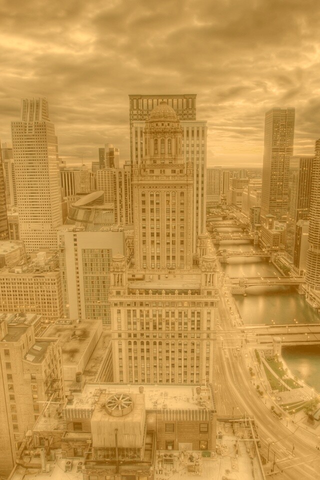 Призрачный город обои