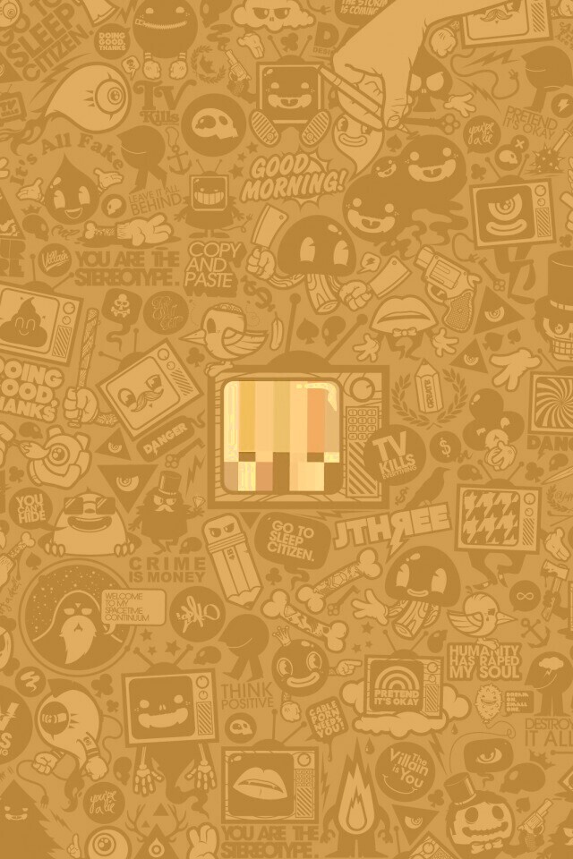 Телевидение убивает всё! обои