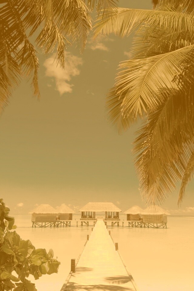 Солнечные мальдивы обои