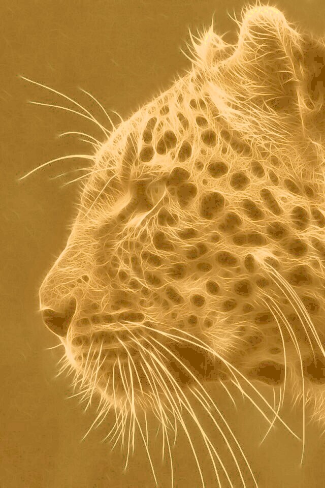 Ягуар: фракталы обои