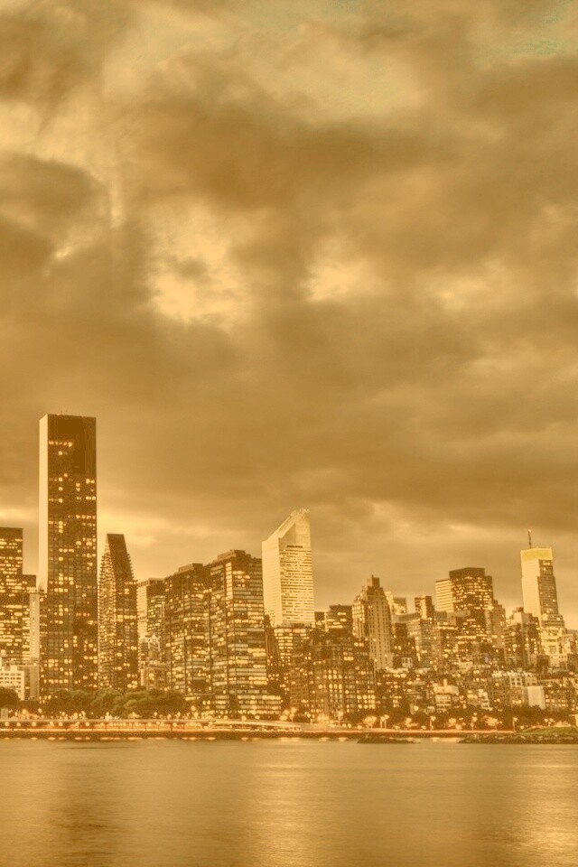 Красивый город обои