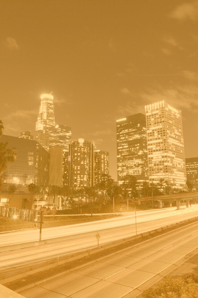 Ночной город обои