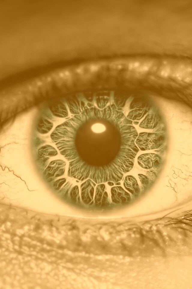 Бирюзовый глаз обои