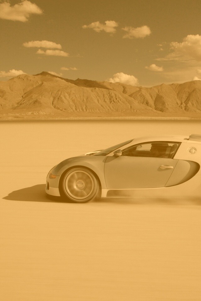 Бугатти в долине обои