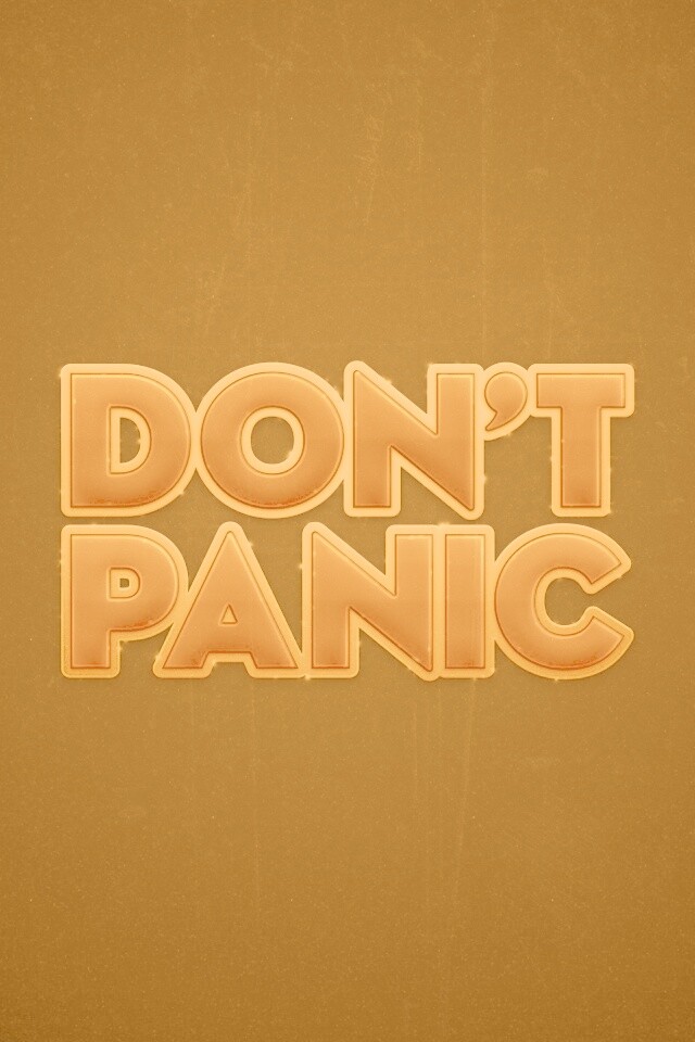 Не паникуй обои