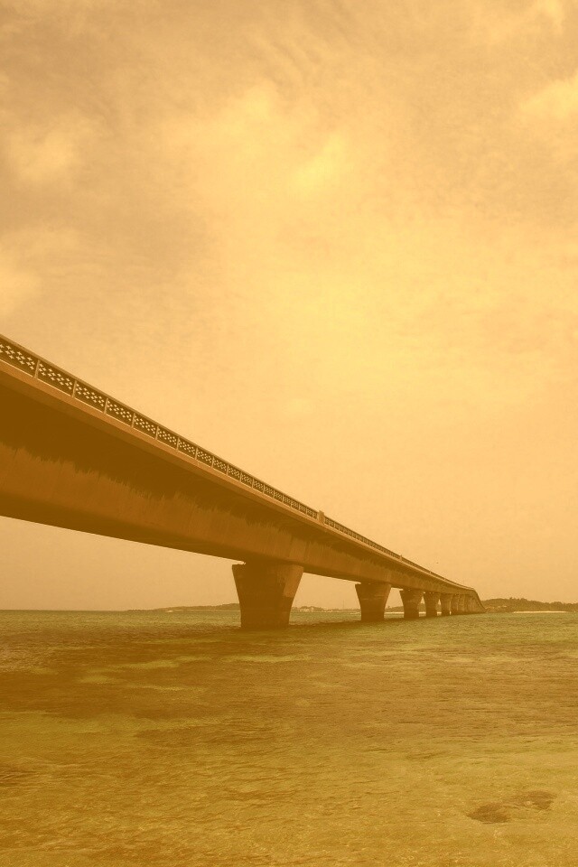 Мост до острова обои