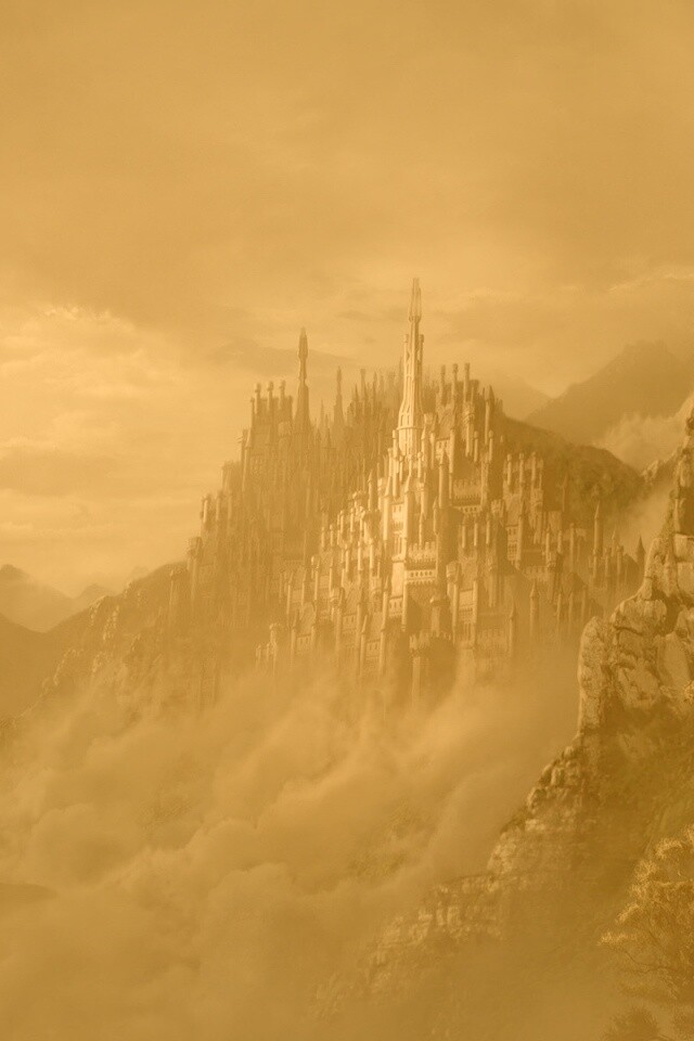 Сказочный город обои