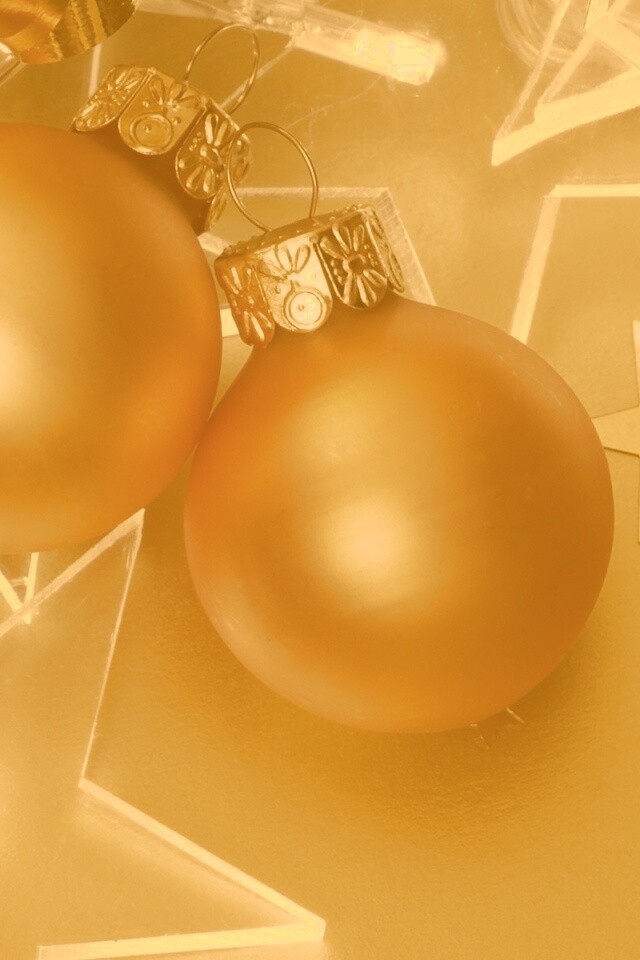 Елочные игрушки обои