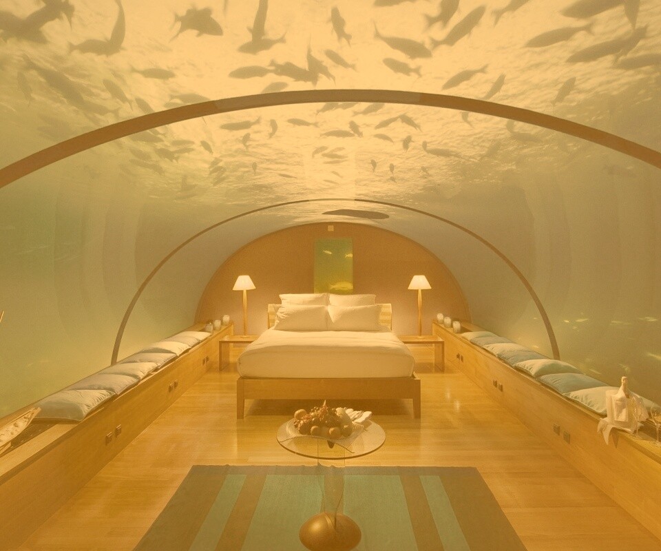 Подводные аппартаменты обои