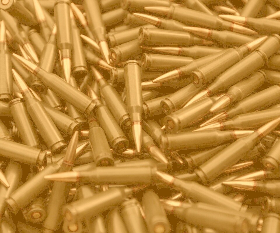 Черные патроны обои