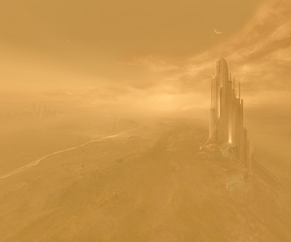 Города будущего обои