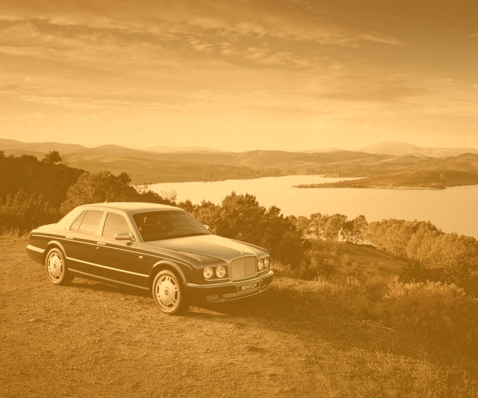 Бентли на природе обои