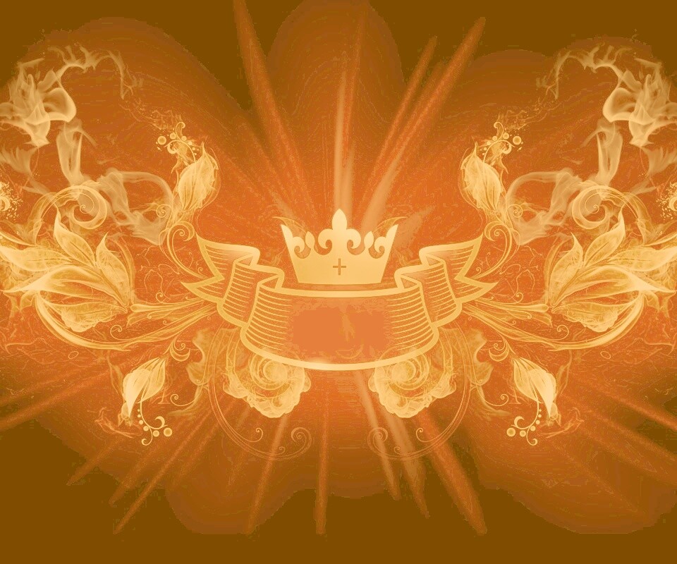 Пламенные цветы обои