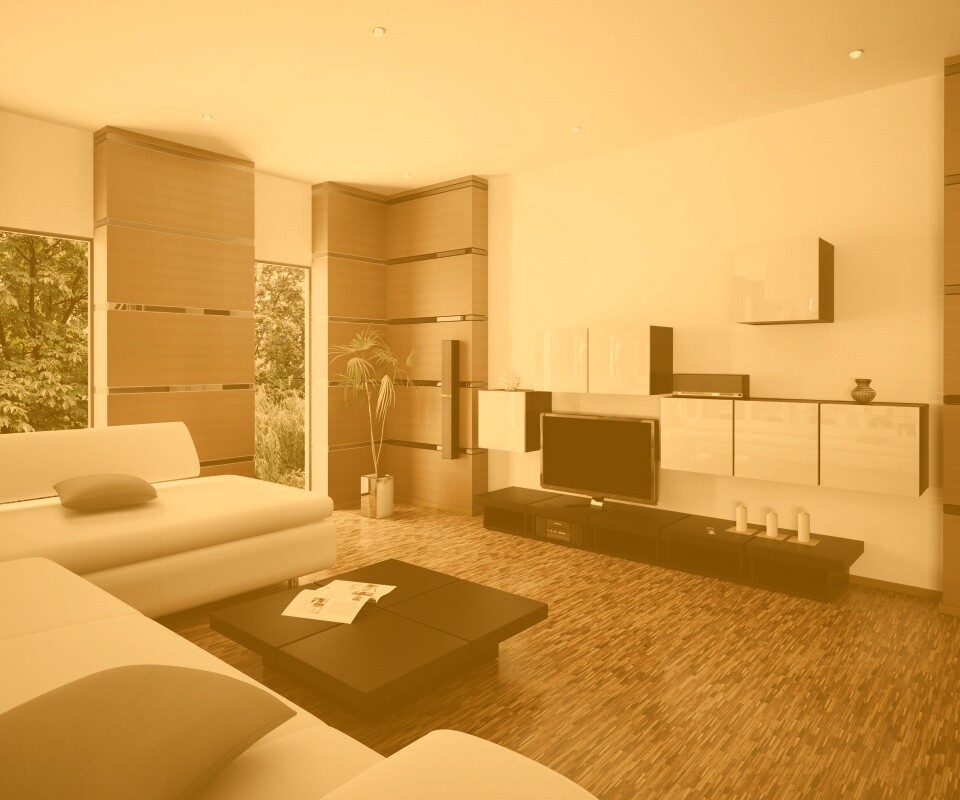 Дизайн гостиной обои