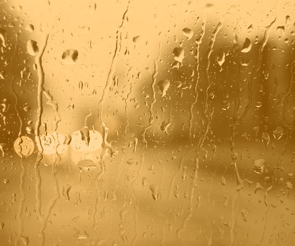 Мокрое стекло обои