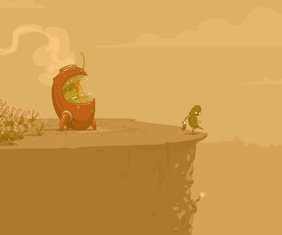 Инопланетное растение обои