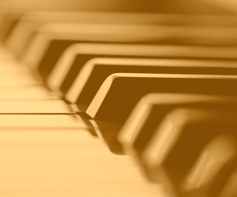 Клавиши  рояля обои