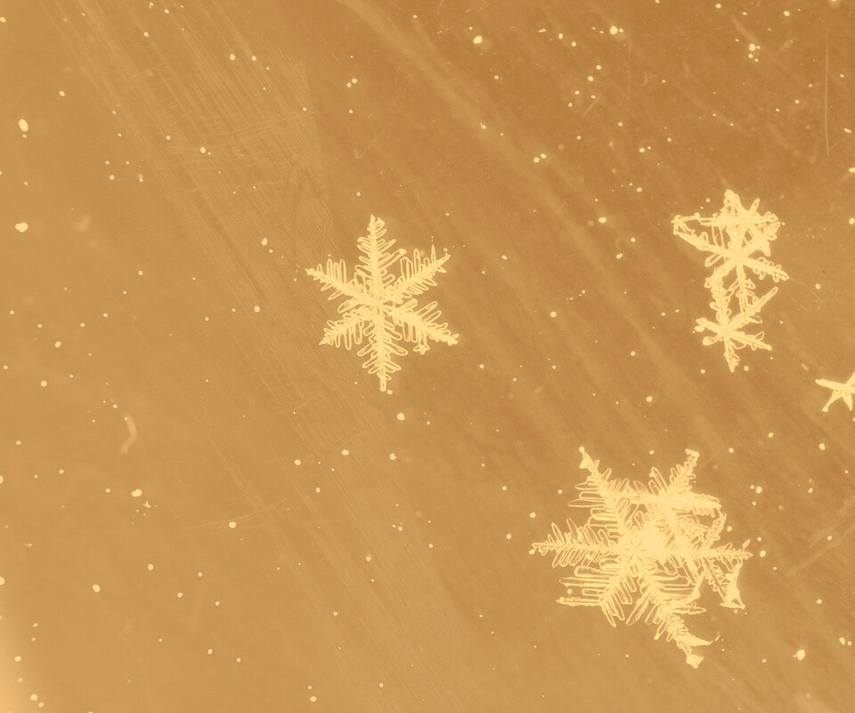Снежинки обои