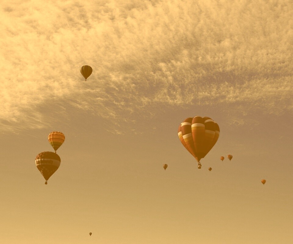 Парад воздушных шаров обои