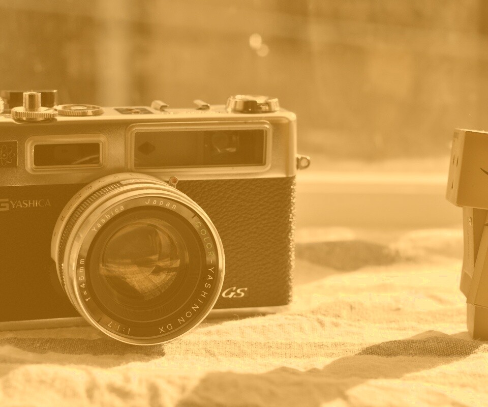 Данбо и ретро фотик обои