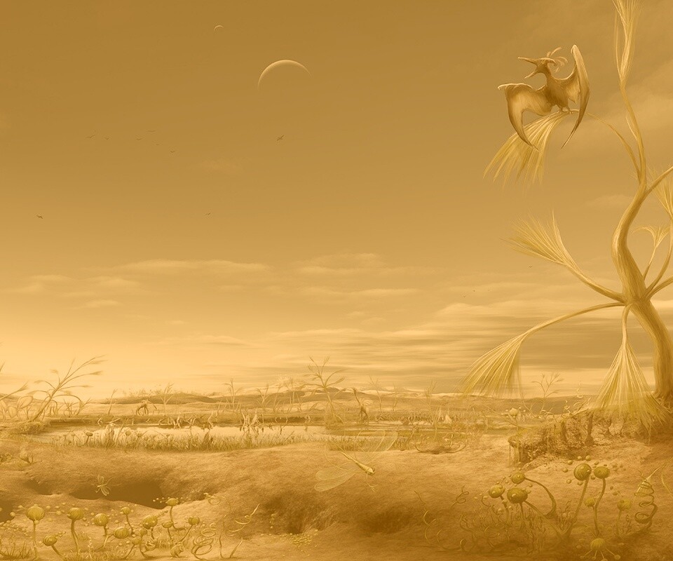 Флора и фауна другой планеты обои