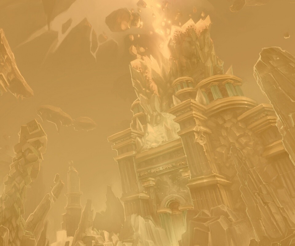 Вход в вулканический храм обои