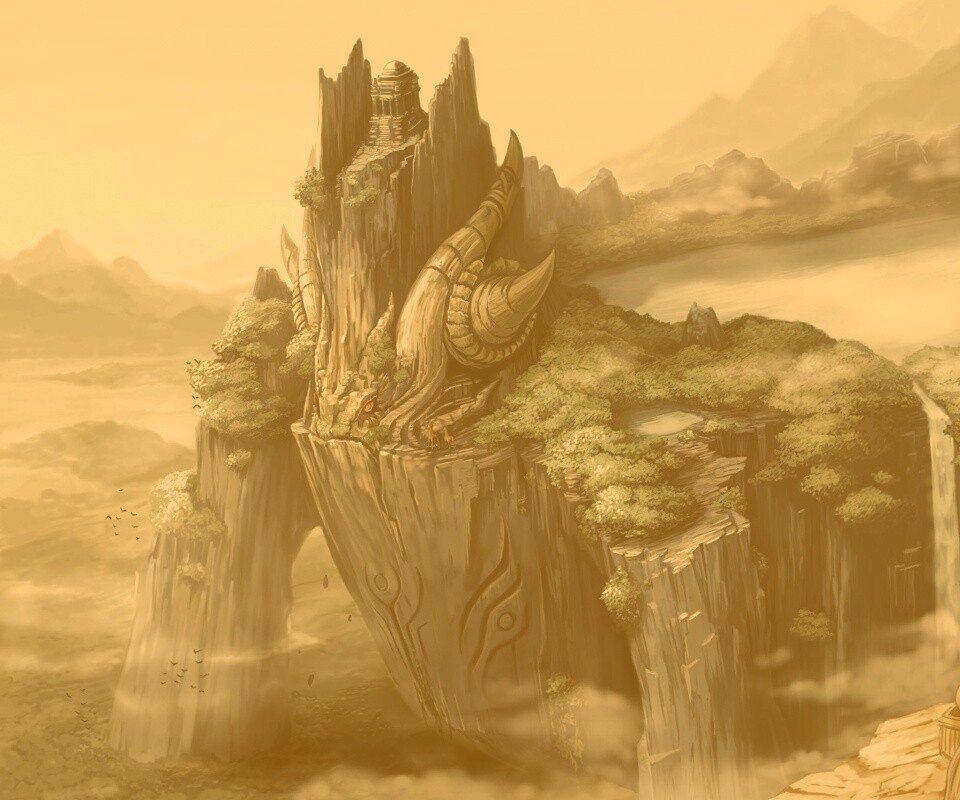 Храм на живой скале обои