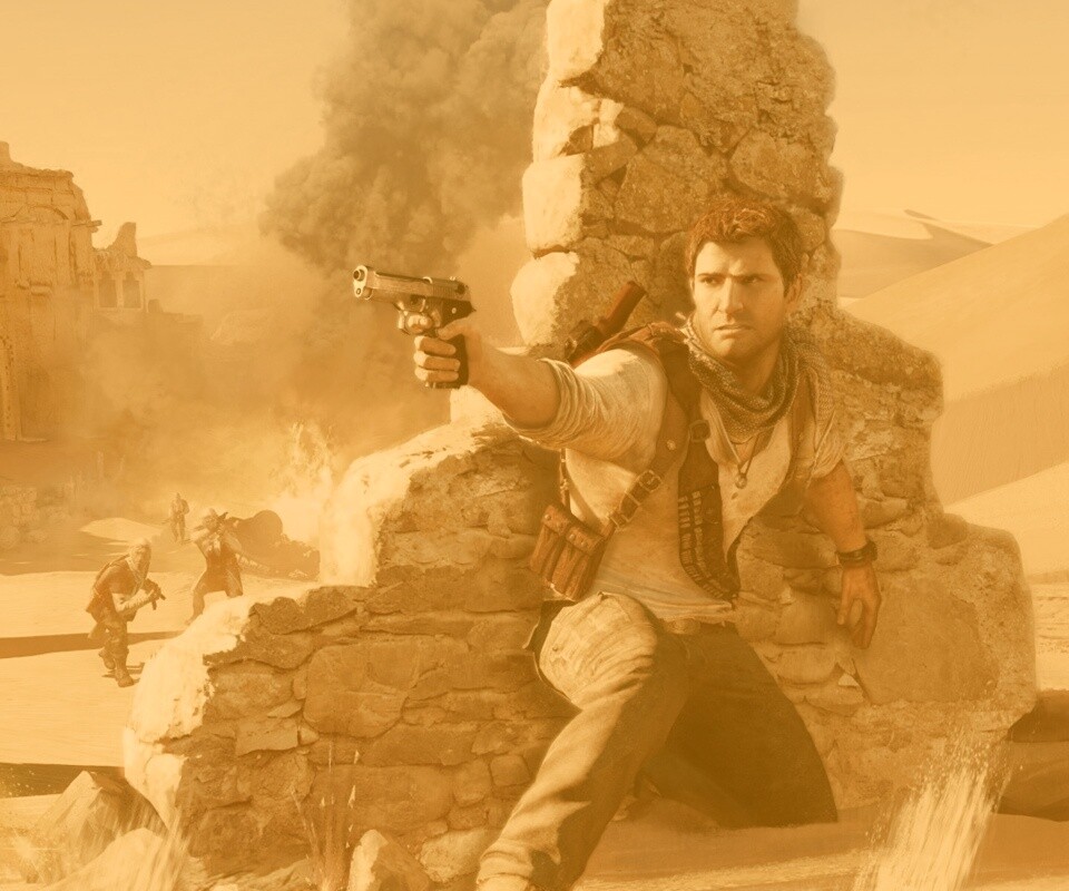 Бой в пустыне обои