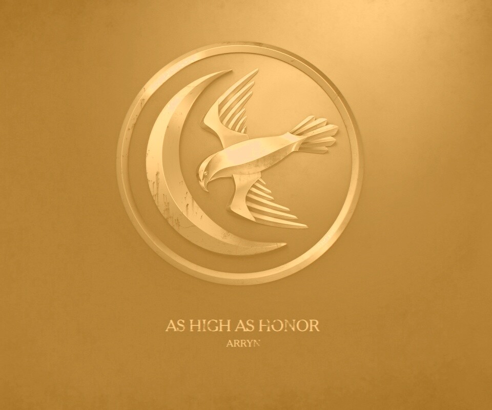 Металлический герб дома Аррен обои