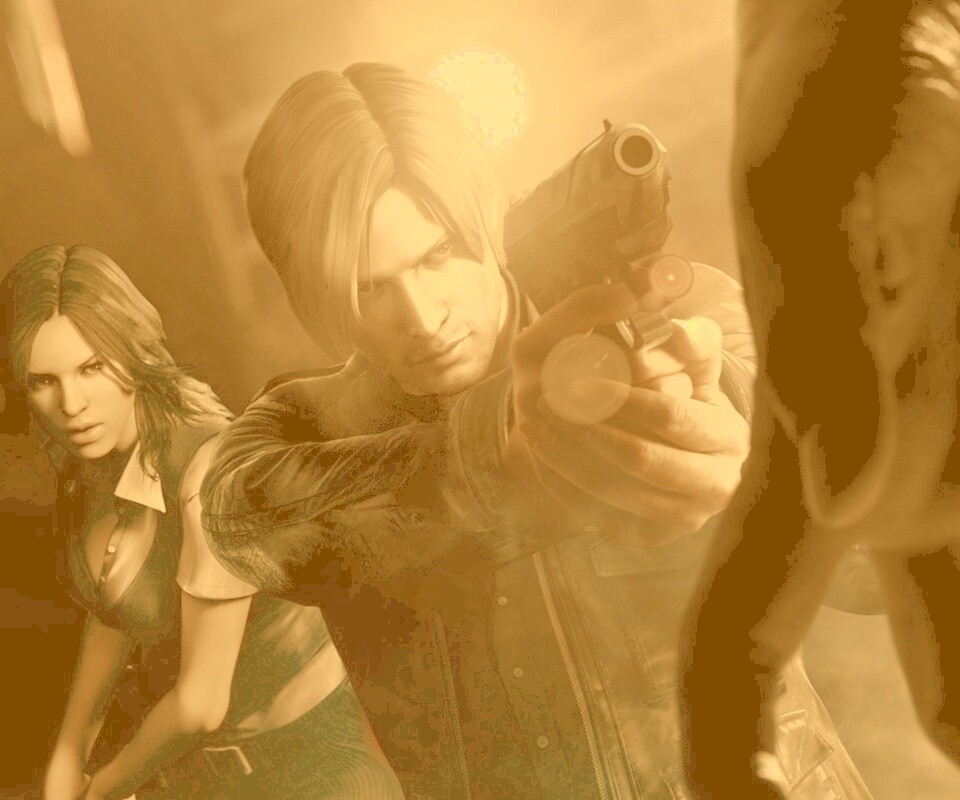 Протагонисты Resident Evil обои