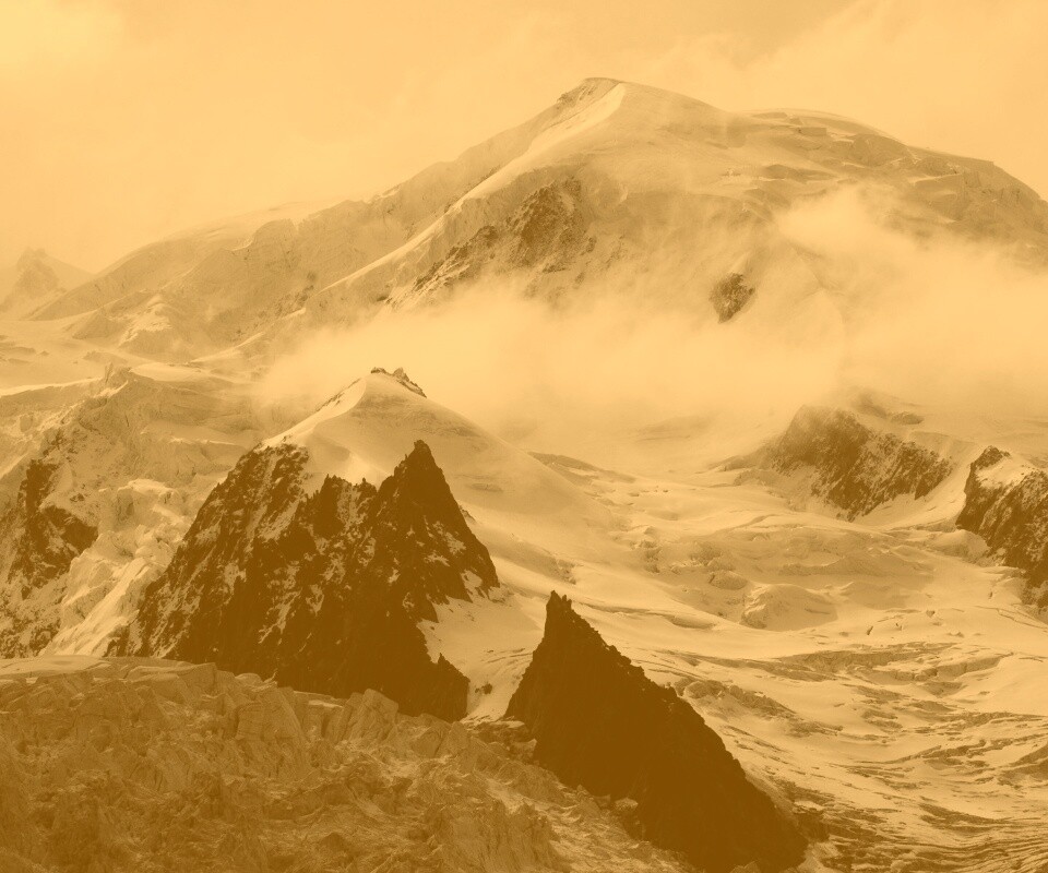 Снежные вершины обои