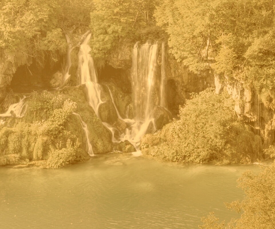 Водопад в дикой природе обои