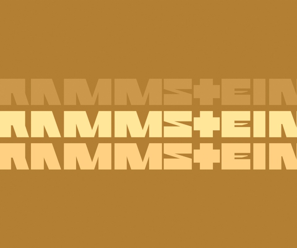 Rammstein логотип обои