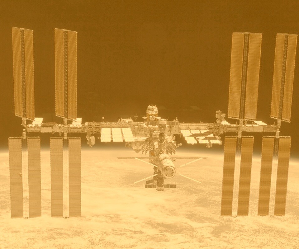 Международная космическая станция обои